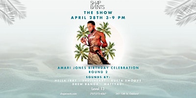 The Show - Amari Jones Birthday Round 2 - Day Party  primärbild