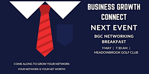 Image principale de Business Growth Connect Breakfast Event