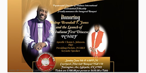 “Bishop Jones Inauguration Banquet “ primary image
