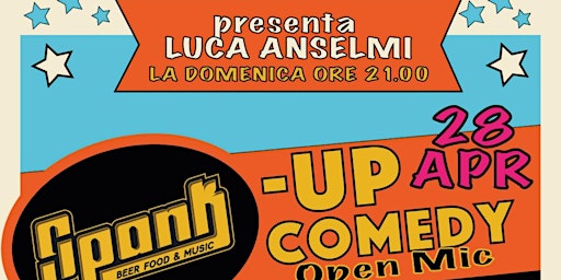 Immagine principale di Open mic (comedy) presentato da Luca Anselmi 