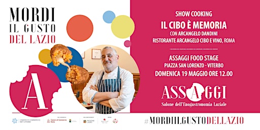 Imagen principal de Show Cooking: Arcangelo Dandini - Arcangelo Cibo e Vino, Roma