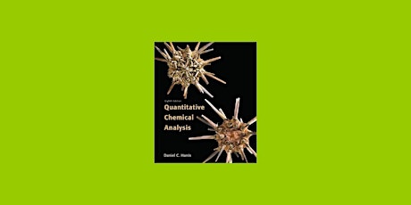 Download [ePub] Quantitative Chemical Analysis By Daniel C. Harris PDF Down
