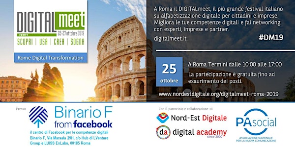 DIGITALmeet - Rome Digital Transformation