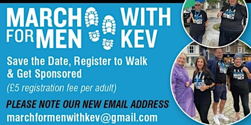 Imagem principal do evento March for men with kev