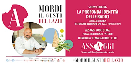 Show Cooking: Alain Rosica - Ristorante Belvedere dal 1933, Frascati (RM)