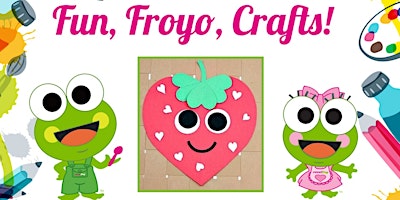 Strawberry Crafts for Kids by sweetFrog Catonsville primary image