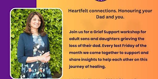 Grief Support for adults grieving Dad primary image