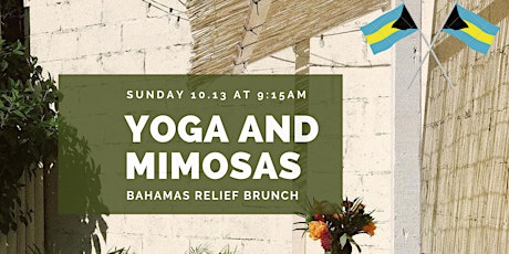 Bahamas Relief: Yoga + Mimosas - Backyard Brunch and Flow primary image