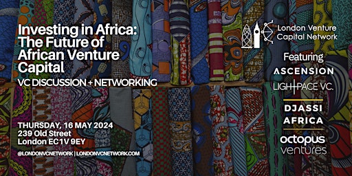 Imagem principal do evento Investing in Africa: The Future of African Venture Capital