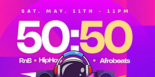 50/50 RnB/HipHop/Afrobeats at Bow Lane  primärbild