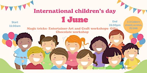 1st June - International children's day primary image