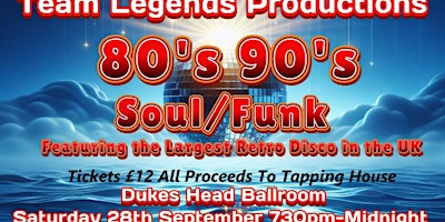 Imagem principal do evento 80s & 90s Soul & Funk Night