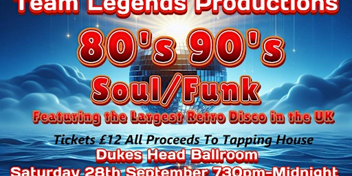 Image principale de 80s & 90s Soul & Funk Night