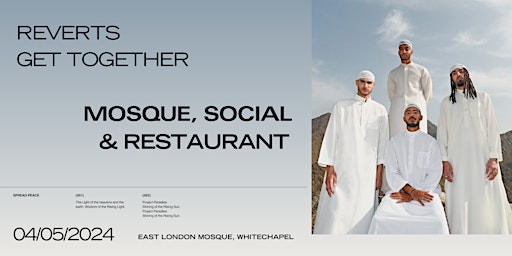 New-Muslim, Reverts: Mosque, Social & Restaurant dinner primary image