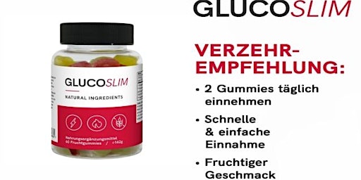 Hauptbild für GlucoSlim Germany Bewertungen (RECOMMENDED) Beste Gewichtsverlust Gummies!
