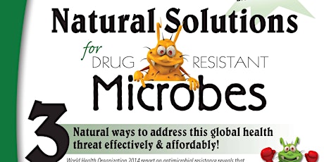Natural Solutions for Drug Resistant Microbes primary image