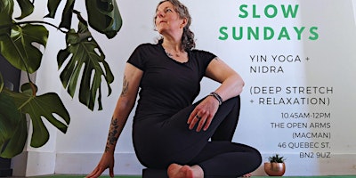 Imagem principal do evento SLOW SUNDAYS Yin Yoga + Nidra