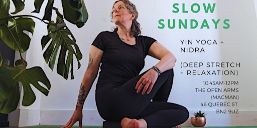 Imagen principal de Copy of SLOW SUNDAYS Yin Yoga + Nidra