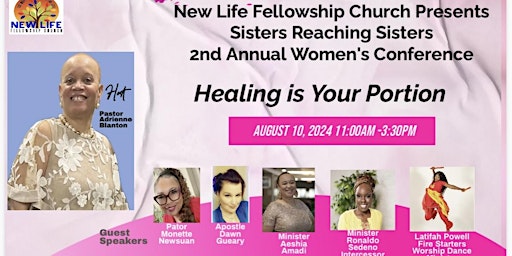 Imagem principal de Healing is Your Portion Women’s Conference