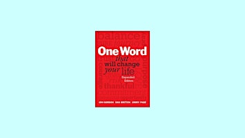 Primaire afbeelding van Download [PDF] One Word That Will Change Your Life by Jon Gordon eBook Down