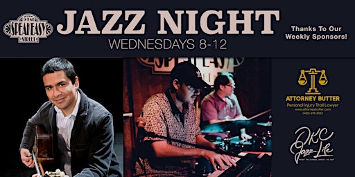 Imagen principal de The Speakeasy Jazz Night Presents: Ivan Peña w Kendrik McKinney Trio
