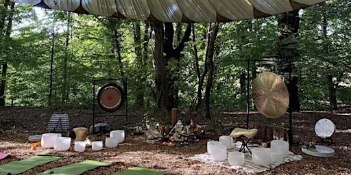 Immagine principale di Deeply Relaxing Sound Bath in the Woods 