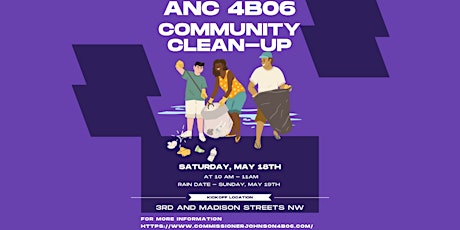 ANC 4B06 Community Clean-up
