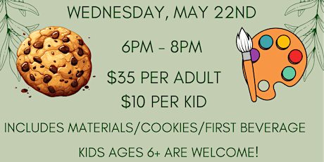 Cookies And Paint Class