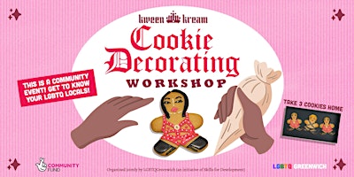 Primaire afbeelding van Cookie Decorating Workshop with Kween Kream