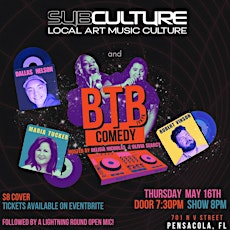 Comedy night at Subculture!