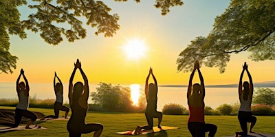 Imagem principal de Rise & Shine: Sunrise Beach Yoga - May 12th
