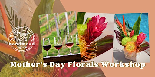 Image principale de Mother's Day Florals Arrangements w/ Tropicals, Wine included