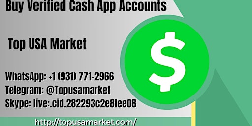 Primaire afbeelding van best place to buy verified cash app accounts