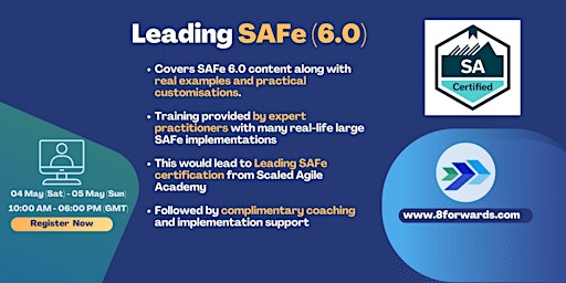 Leading SAFe (6.0) Training & Certification primary image