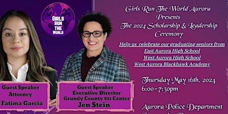 Girls Run The World Aurora Presents The 2024 Scholarship & Leadership Ceremony