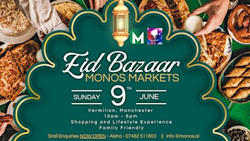 Imagen principal de ✨ EID BAZAAR - Retailers + Guests only ✨
