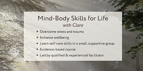 Mind-Body Skills for Life - 8 Week Course