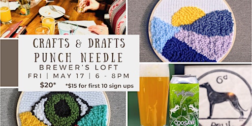 Crafts & Drafts: Punch Needle Embroidery Art