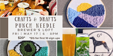 Crafts & Drafts: Punch Needle Embroidery Art
