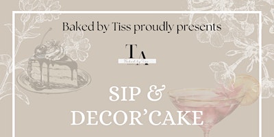 Imagem principal do evento Sip & Decor’Cake