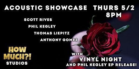 ACOUSTIC NIGHT W/ Scott Rives and Phil Kegley EP Release