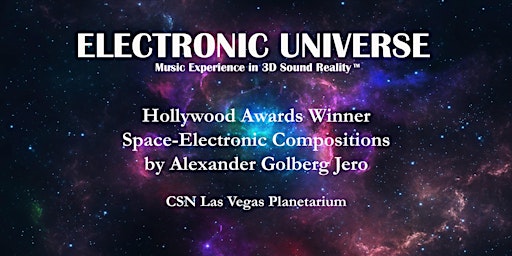 Electronic Universe - Music Experience in 3D Reality at CSN Planetarium primary image