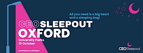 CEO Sleepout Oxford