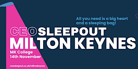 CEO Sleepout Milton Keynes