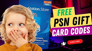 {(Free WOrking)} @PSN Gift Cards No Real Verification Get free PlayStation primary image