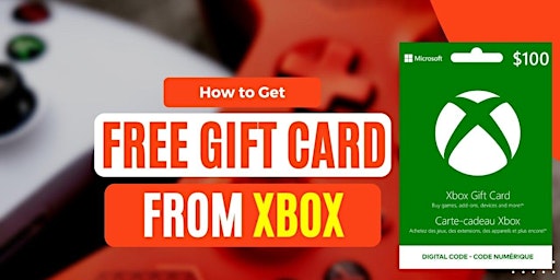 [{No Survey}]@(FREE®)~$100+ Xbox Gift Cards Generator 2024 Daily Update!!! primary image