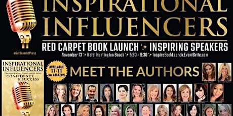 Inspirational Influencers Red Carpet Book Launch primary image