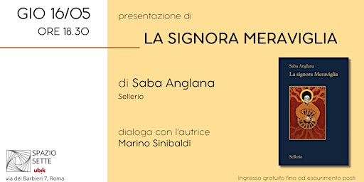 Hauptbild für Presentazione di "La signora Meraviglia"