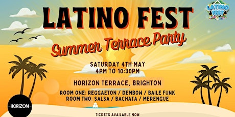 Imagen principal de Latino Fest Summer Terrace Party (Brighton)