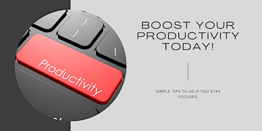 Immagine principale di Productivity Power Hour: Turbocharge Your Efficiency in Just 30 Minutes! 